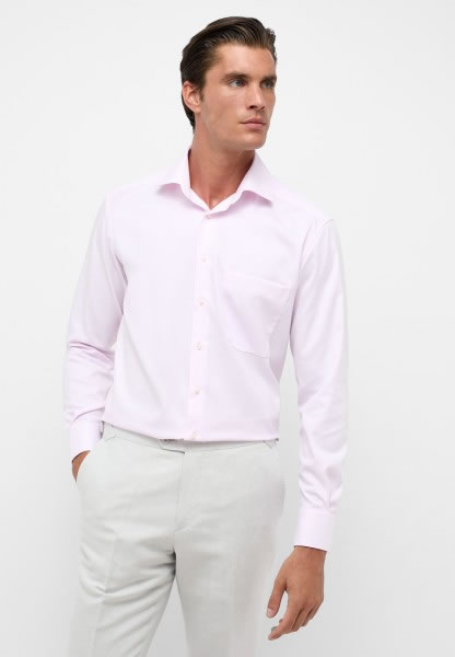 ETERNA COMFORT FIT COVER SHIRT TWILL long-sleeved shirt pink 8817-50-E19K image 2